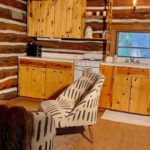 John Curley's cabin kitchen pre-fire last used 1.4.2023.