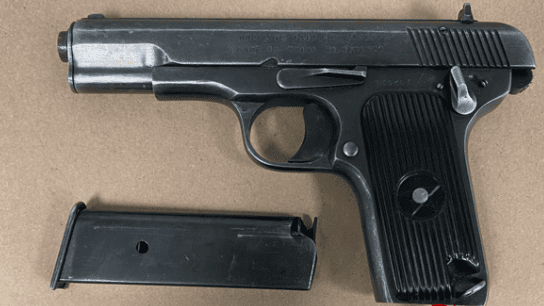 Handgun...