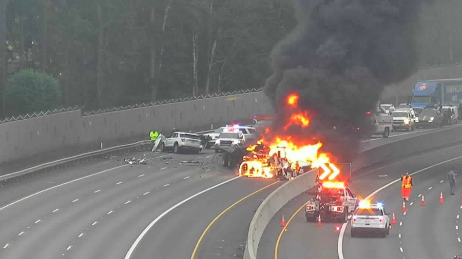 Wrong-way driver arrested for DUI after crashing into semi on I-5 ...