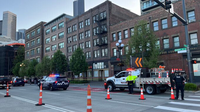 Seattle shooting Colman Docks...