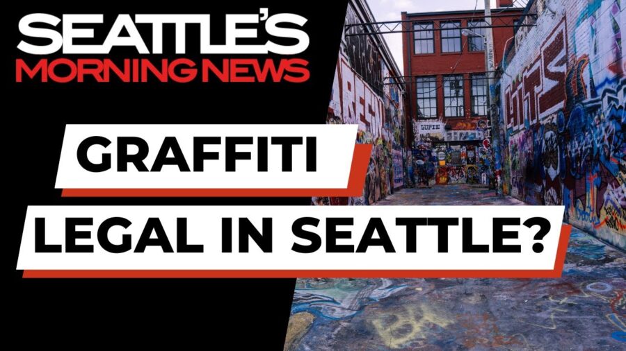 Seattle graffiti legal...