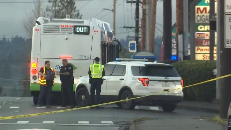 Crash on SR 99 Wednesday morning. (KIRO 7)...