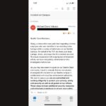 Image: This is a portion of the internal email Michael Davis Velasco, Expedia's chief people, inclusion and diversity officer, sent to employees at the company's Seattle headquarters after media reports surfaced about the Seattle Police Department investigation. 