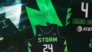 Seattle Storm alternative uniforms