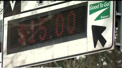 Washington may cut tolls in half for low-income drivers on 2 highways