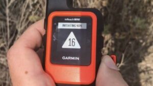Photo: One of the rescued people activated their inReach device to notify search crews.