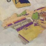 Photo: A color illustration from the cover of Standard Oil's magazine from January 1926 shows an 