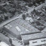 Photo: The ELLENSBURG airsign as it appeared circa 1930.