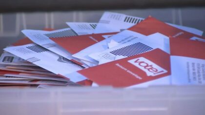 Photo: With nine days until the election, Washington ballot returns are coming in at a slower pace ...