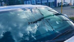 Photo: The owner of a Seattle smoke shop's car was hit by gunfire when he caught suspects in the middle of a burglary.