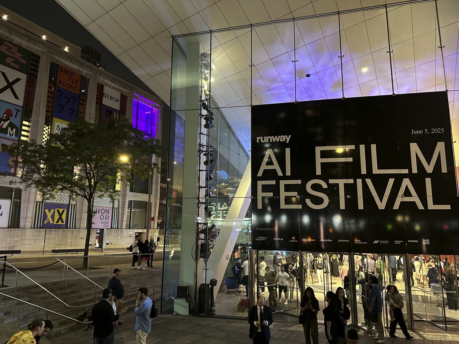 Runway's third-annual AI Film Festival kicks off with a screening at Lincoln Center's Alice Tully H...