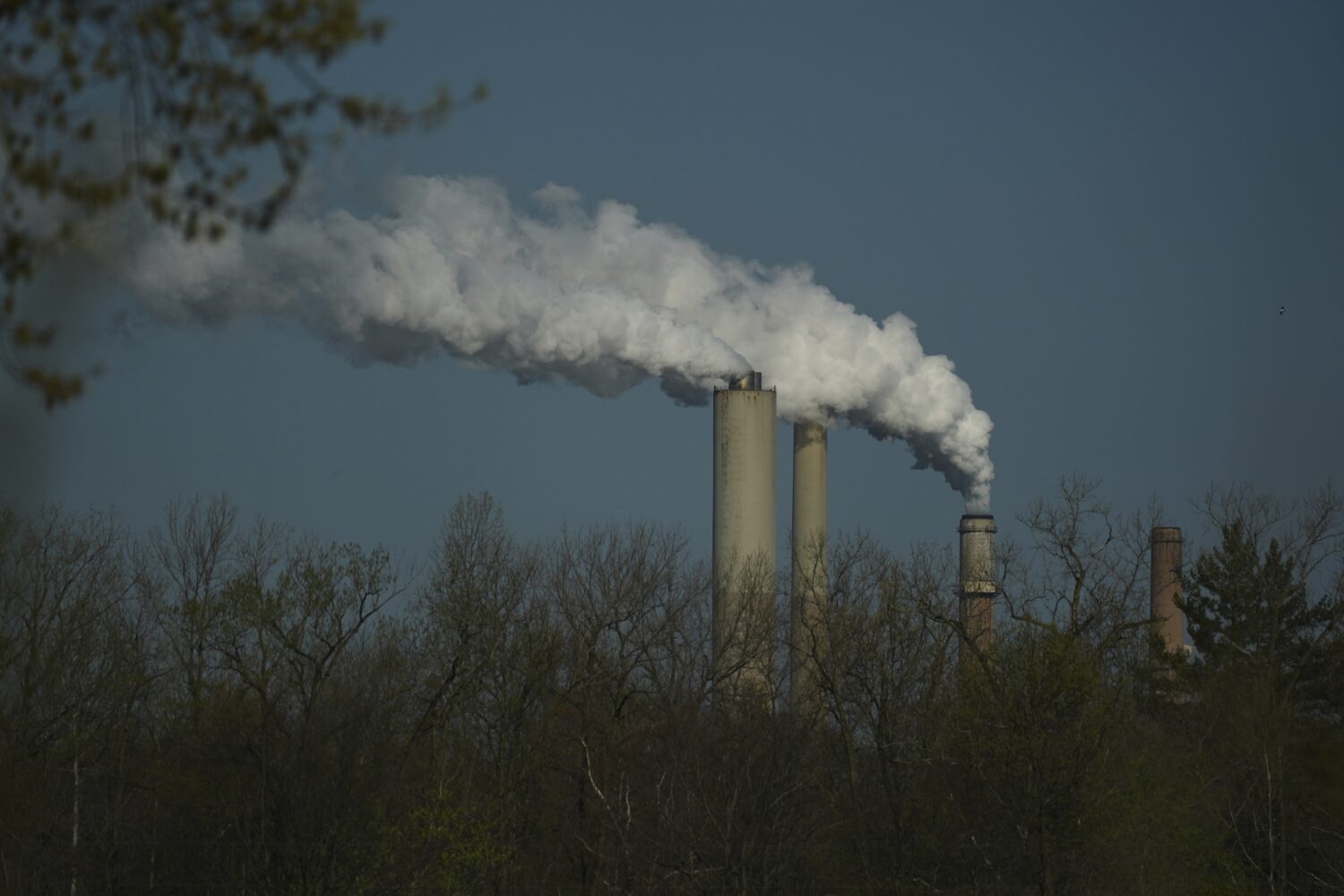 The Gibson Power Plant operates Thursday, April 10, 2025, in Princeton, Ind. (AP Photo/Joshua A. Bi...