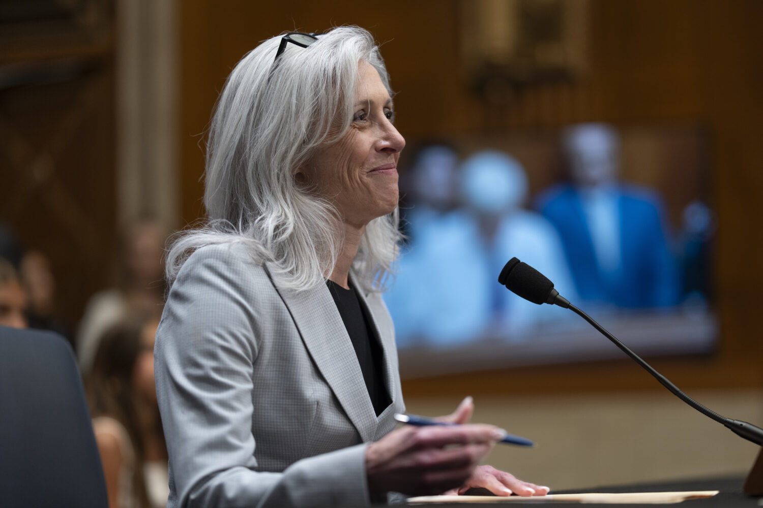 Susan Monarez, President Donald Trump's nominee to be director of the Centers for Disease Control a...