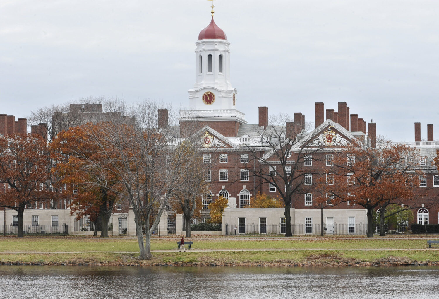 FILE - This Nov. 13, 2008 file photo shows the campus of Harvard University in Cambridge, Mass. (AP...