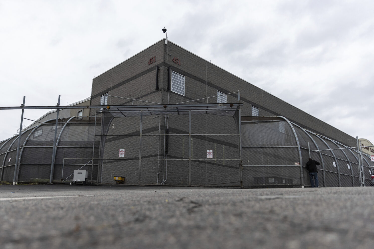 FILE- A general view of the Delaney Hall Detention Facility in Newark on Monday, June 16, 2025, in ...