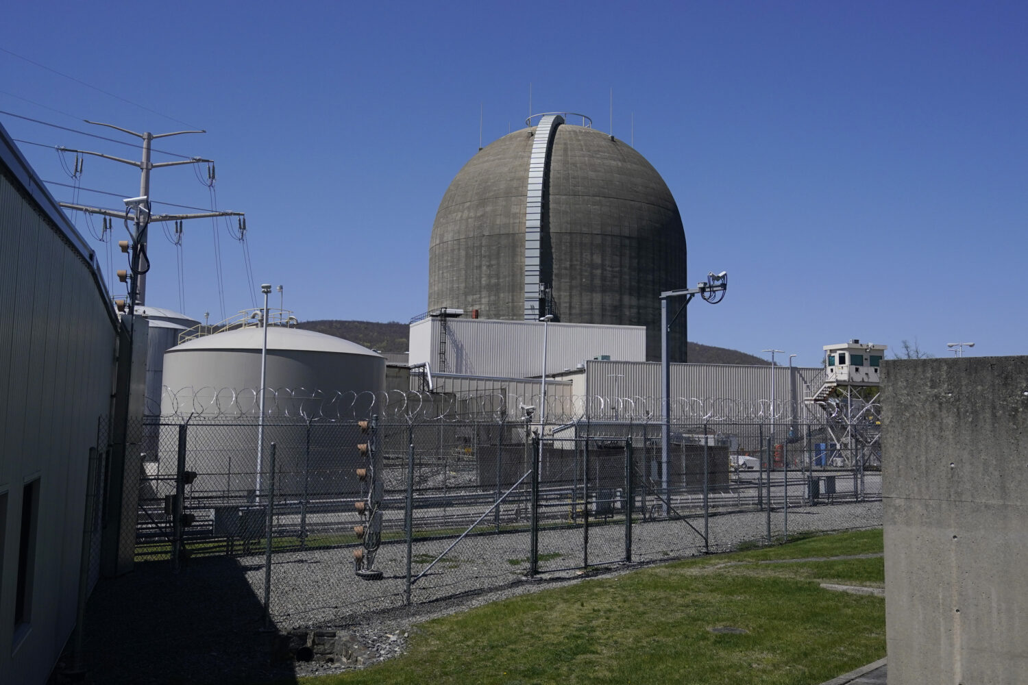 FILE - The Unit 2 reactor at Indian Point Energy Center in Buchanan, N.Y., is seen, April 26, 2021,...