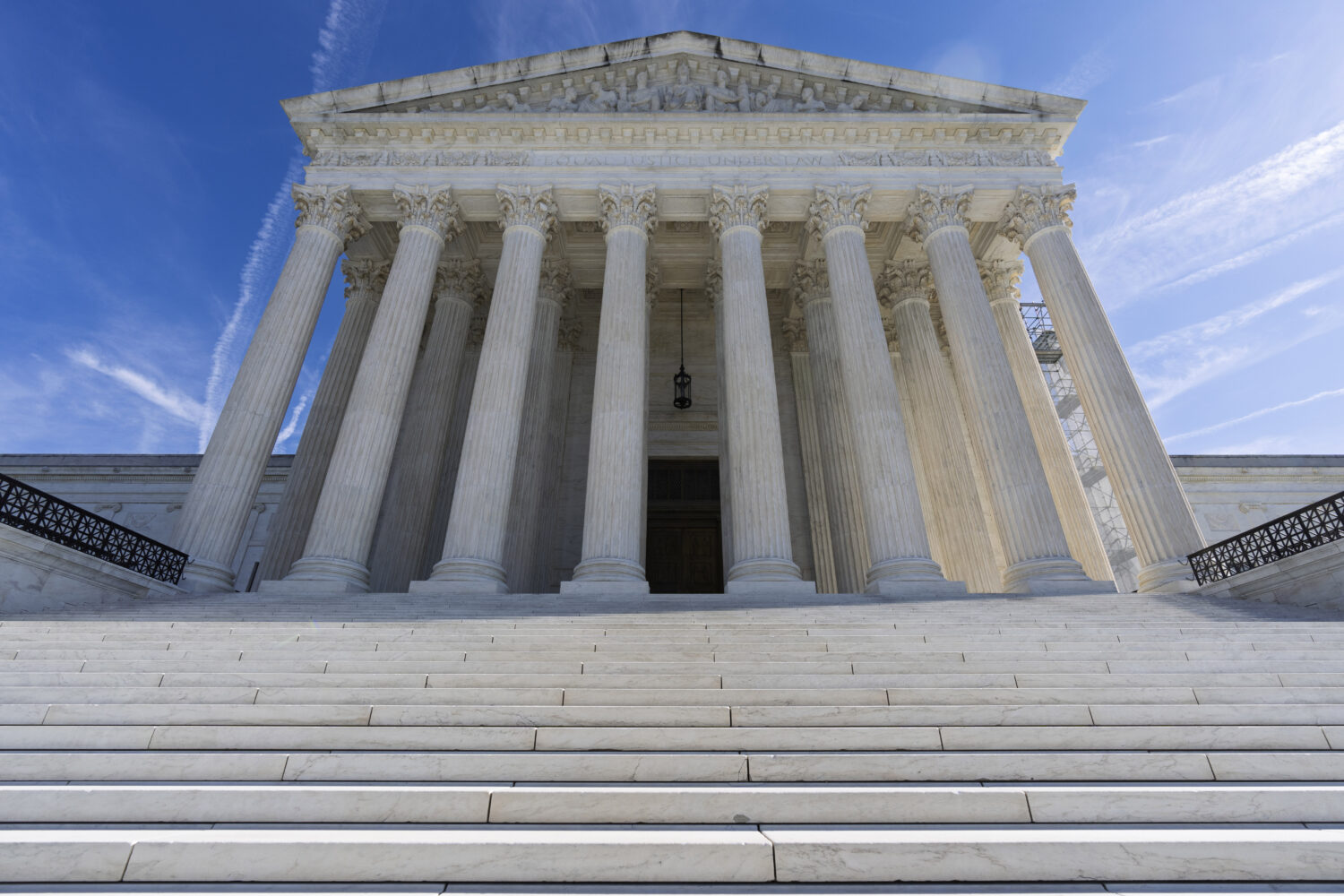 FILE - The Supreme Court is seen in Washington, Nov. 2, 2024. (AP Photo/J. Scott Applewhite, File)C...