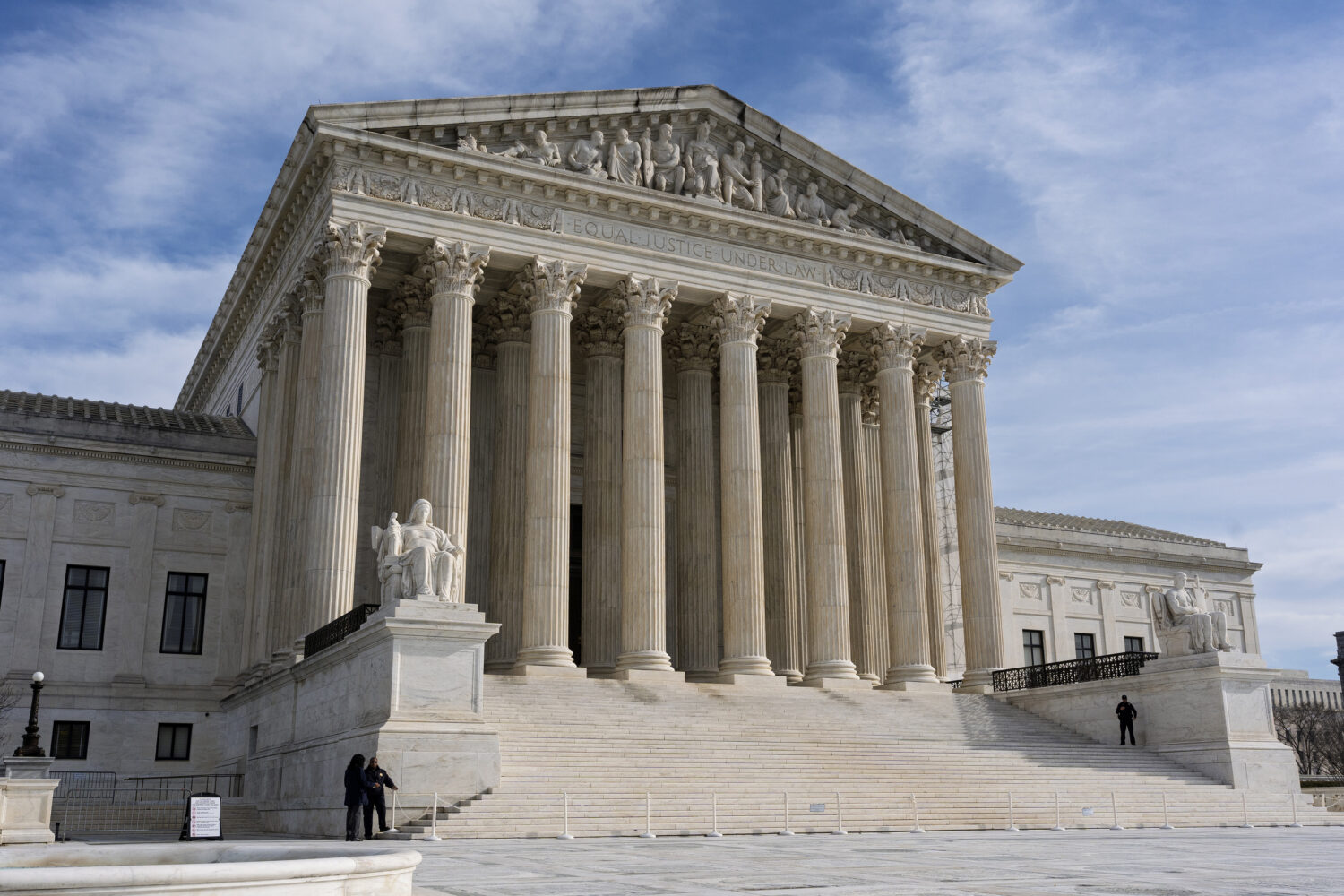 FILE - The Supreme Court is seen on Capitol Hill in Washington, Dec. 17, 2024. (AP Photo/J. Scott A...