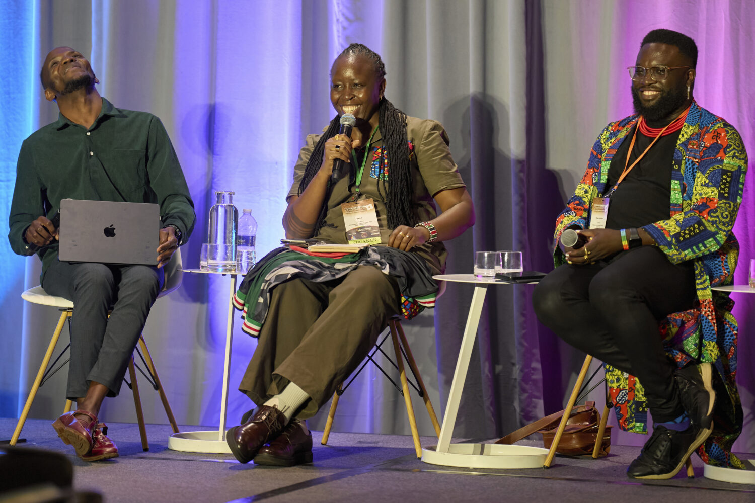 Steven Muleme, of Uganda, Executive Director of Visual Echoes for Human Rights Advocacy (VEHRA), Es...
