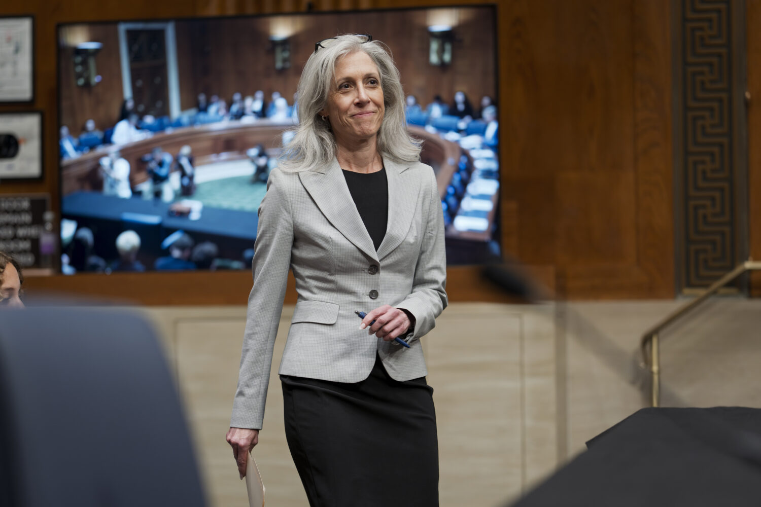 FILE - Susan Monarez, President Donald Trump's nominee to be director of the Centers for Disease Co...