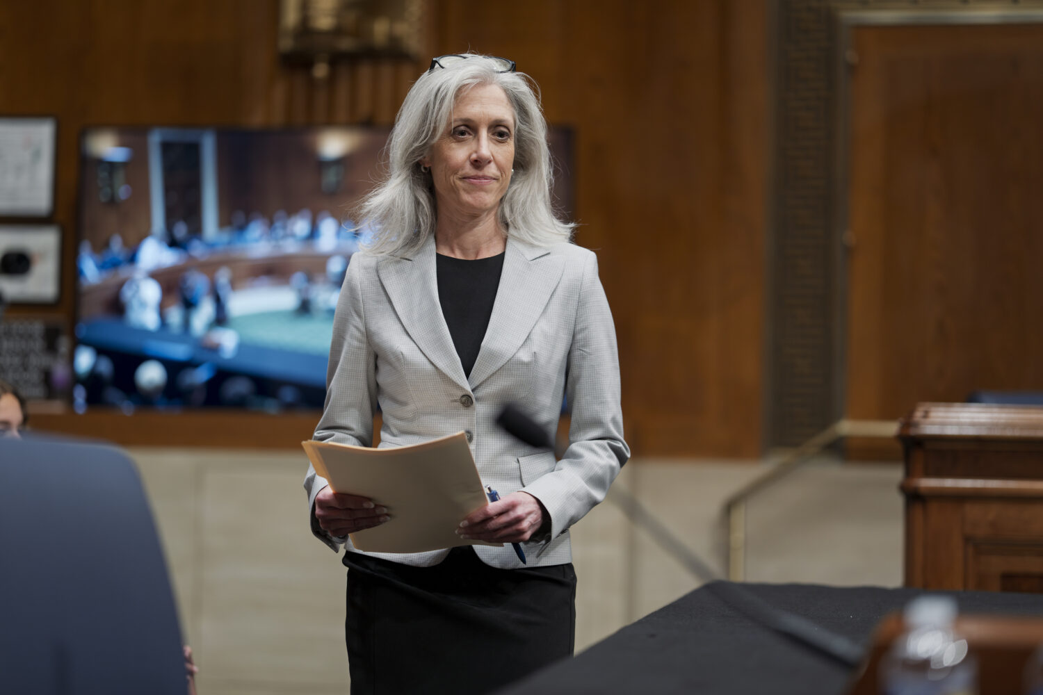 Susan Monarez, President Donald Trump's nominee to be director of the Centers for Disease Control a...