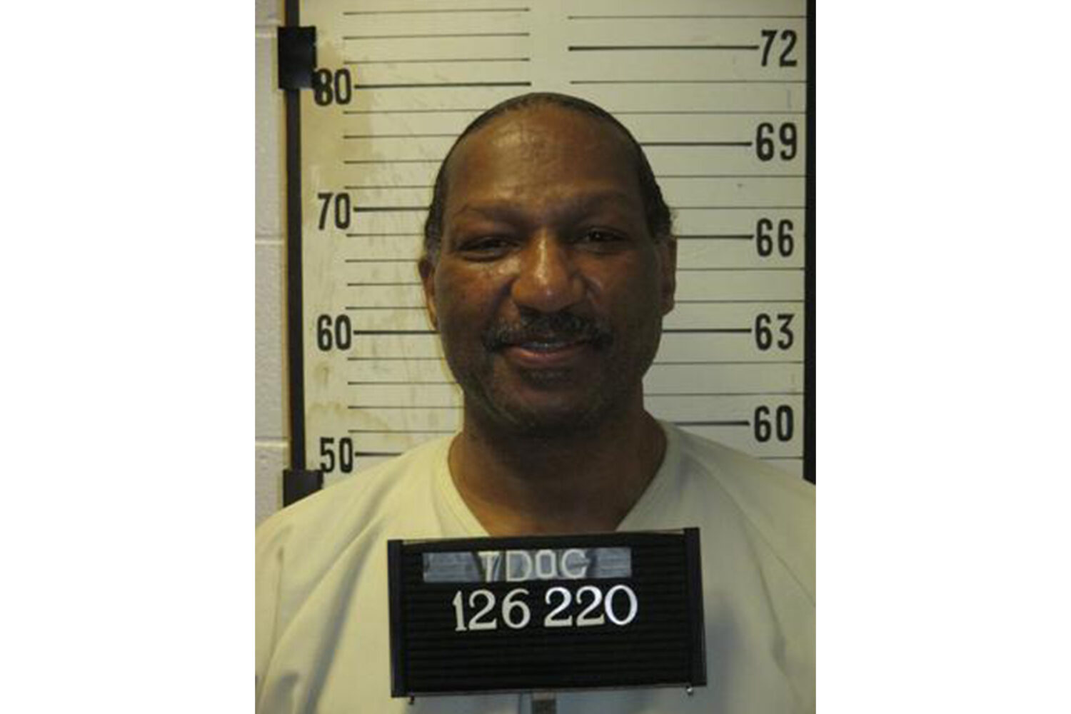 FILE - This undated booking photo provided by the Tennessee Department of Corrections shows Byron B...