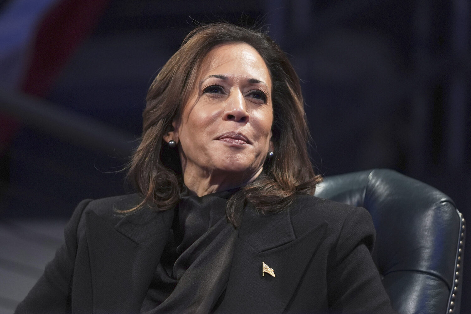 FILE - Vice President Kamala Harris attends a Department of Defense Commander in Chief farewell cer...