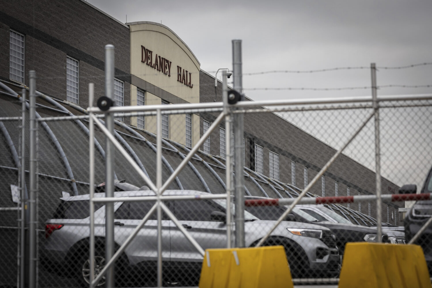 FILE - A general view of the Delaney Hall Detention Facility in Newark on Monday, June 16, 2025, in...