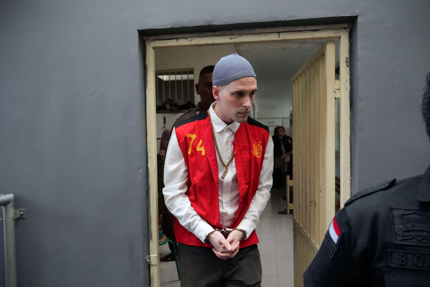 American man, Taylor Kirby Whitemore, who was arrested in Bali on March 25 for allegedly selling po...
