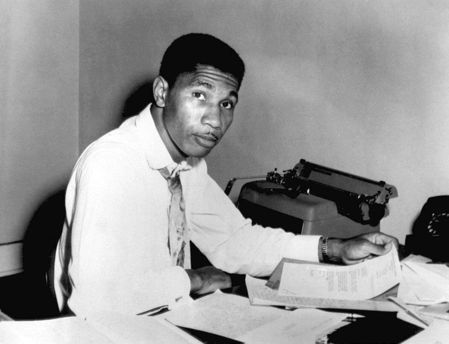 FILE - Medgar Evers, Mississippi field secretary for the National Association for the Advancement o...