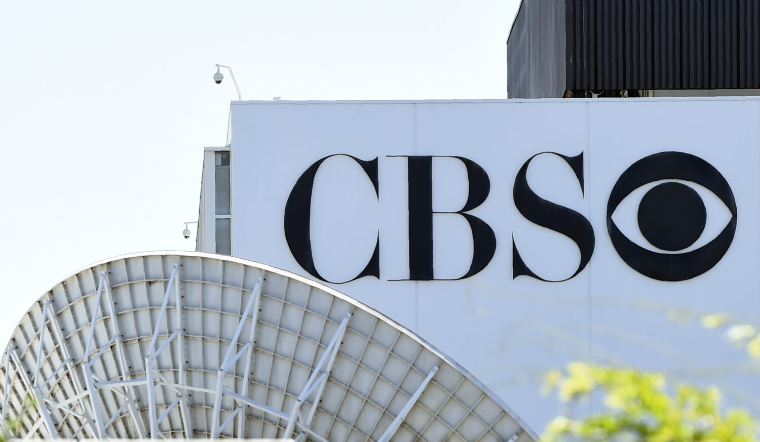 FILE - A sign marks the exterior of CBS Television City studio, July 3, 2020, in Los Angeles. (AP P...