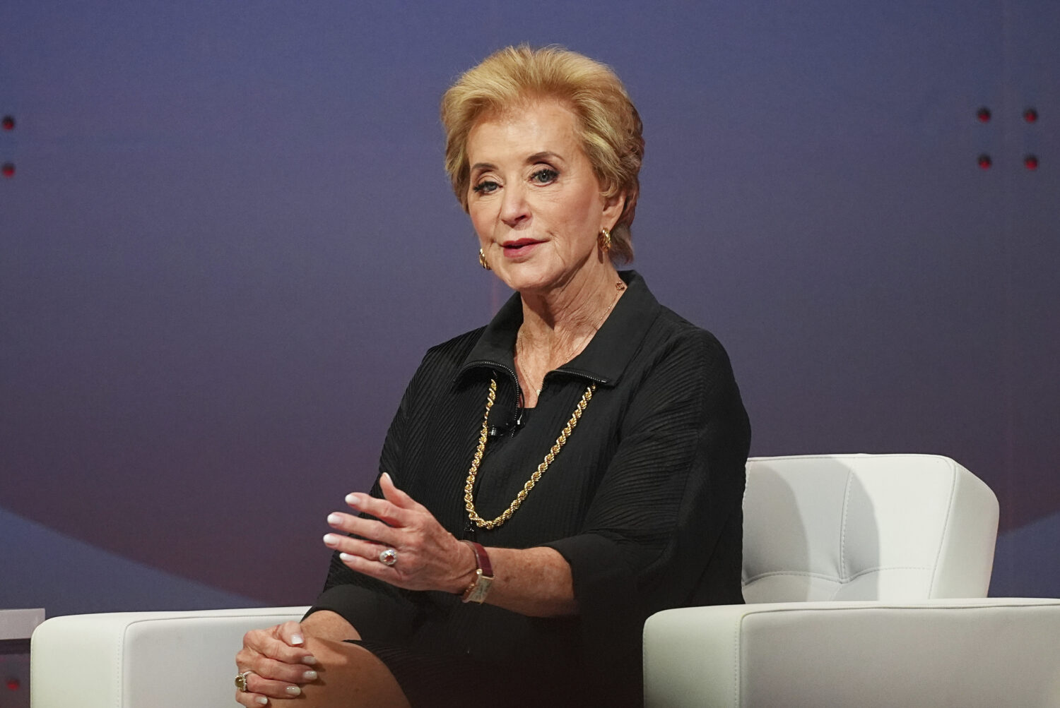 U.S. Secretary of Education Linda McMahon speaks during the summer meeting of the National Governor...