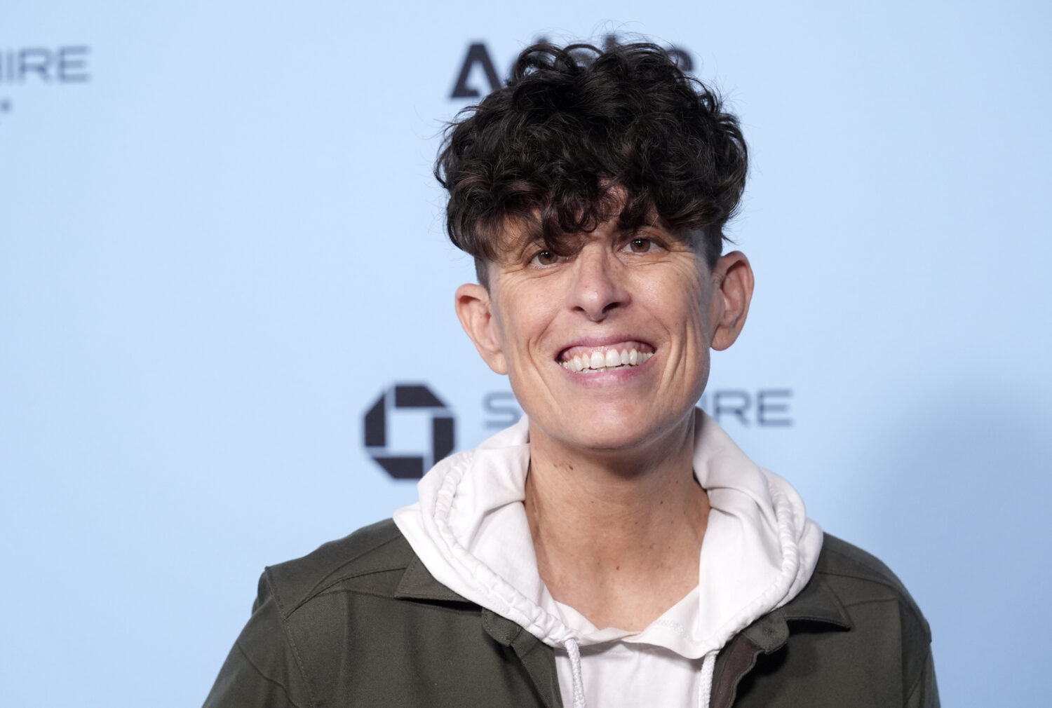Poet Andrea Gibson, one of the subjects of the documentary film "Come See Me in the Good Light," po...