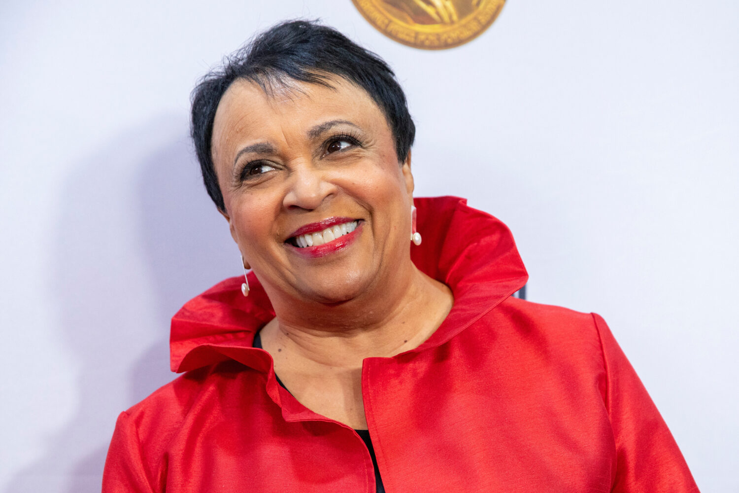 FILE - Librarian of Congress Carla Hayden arrives at the presentation of the Gershwin Prize, to be ...