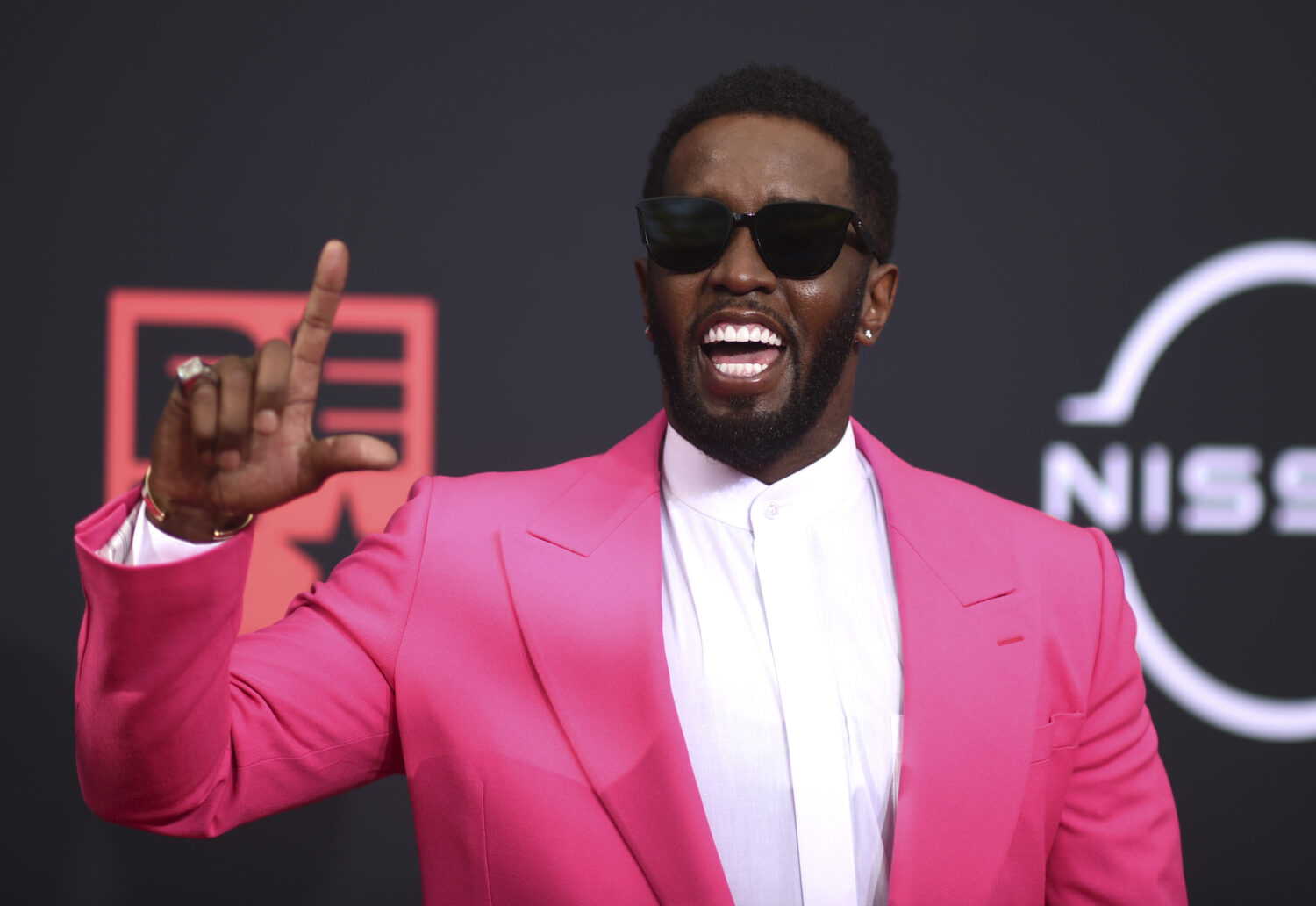 FILE - Sean "Diddy" Combs arrives at the BET Awards at the Microsoft Theater in Los Angeles, on Jun...