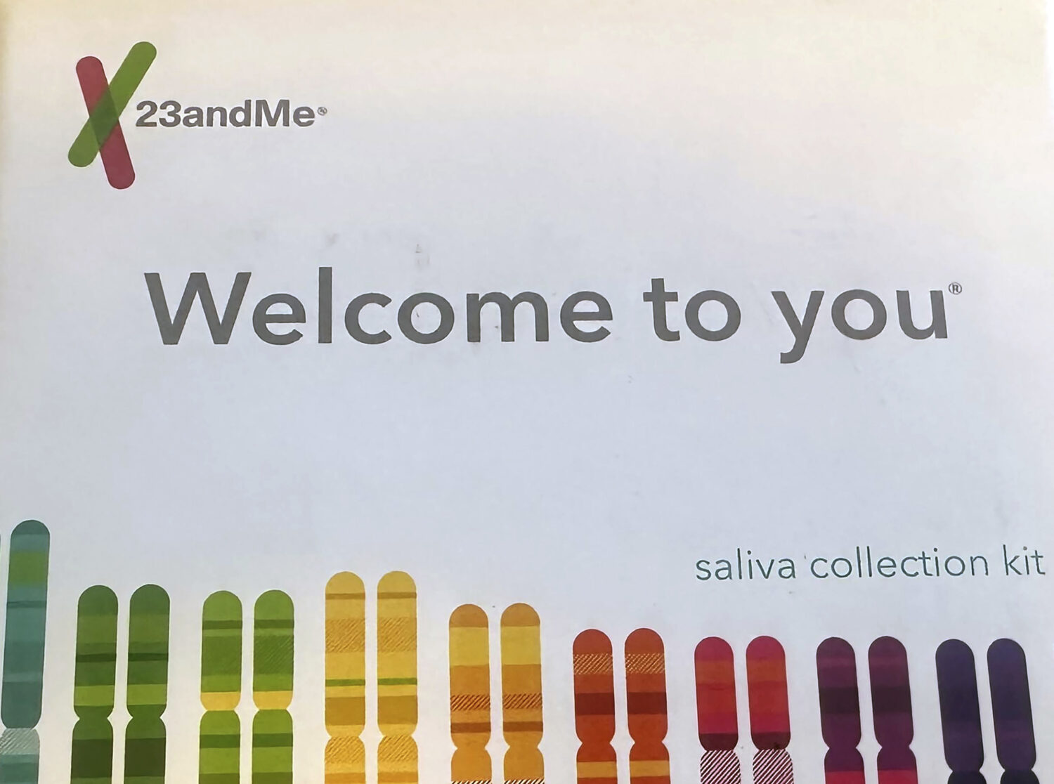 FILE - A 23andMe saliva collection kit is shown on March 25, 2025, in Oakland, Calif. (AP Photo/Bar...