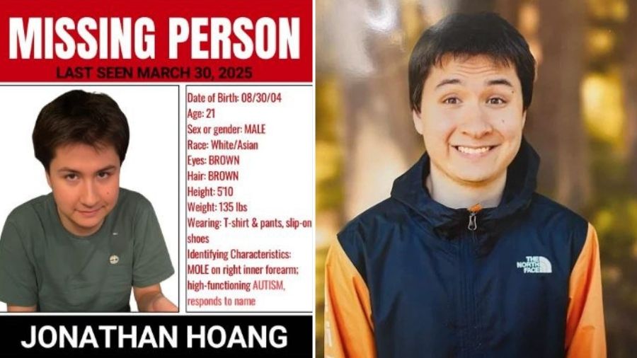 missing Arlington man autism Jonathan Hoang...