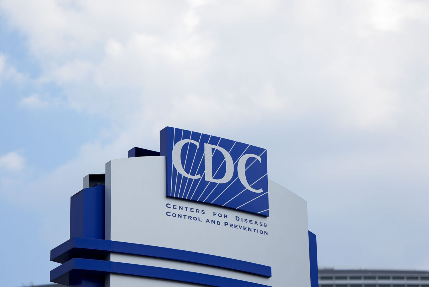 FILE - A sign outside the Centers for Disease Control and Prevention campus in Atlanta is seen as a...