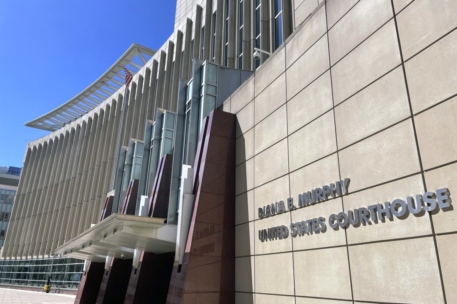 FILE - The Diana E. Murphy U.S. Courthouse is seen in Minneapolis, June 13, 2024. (AP Photo/Michael...
