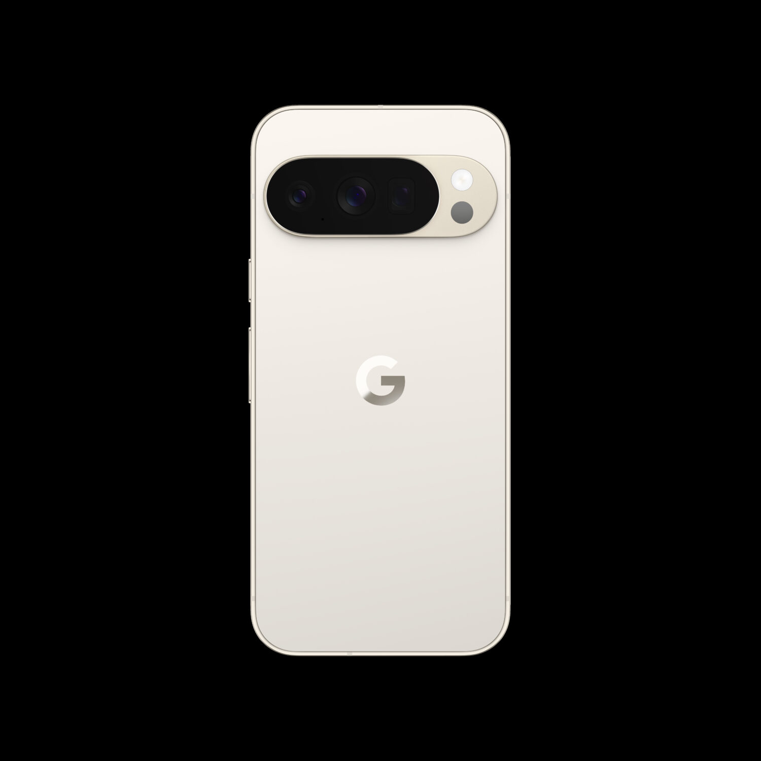 This undated photo released by Google shows a new smartphone loaded with an array of artificial int...