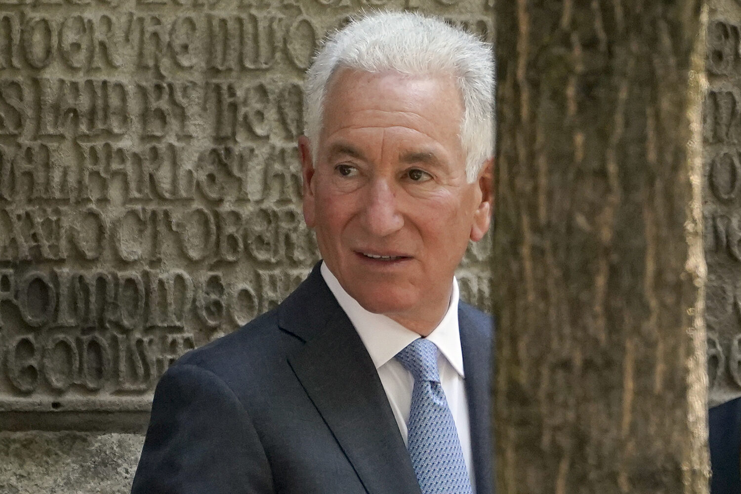 FILE - Charles Kushner arrives for the funeral of Ivana Trump, July 20, 2022, in New York. (AP Phot...