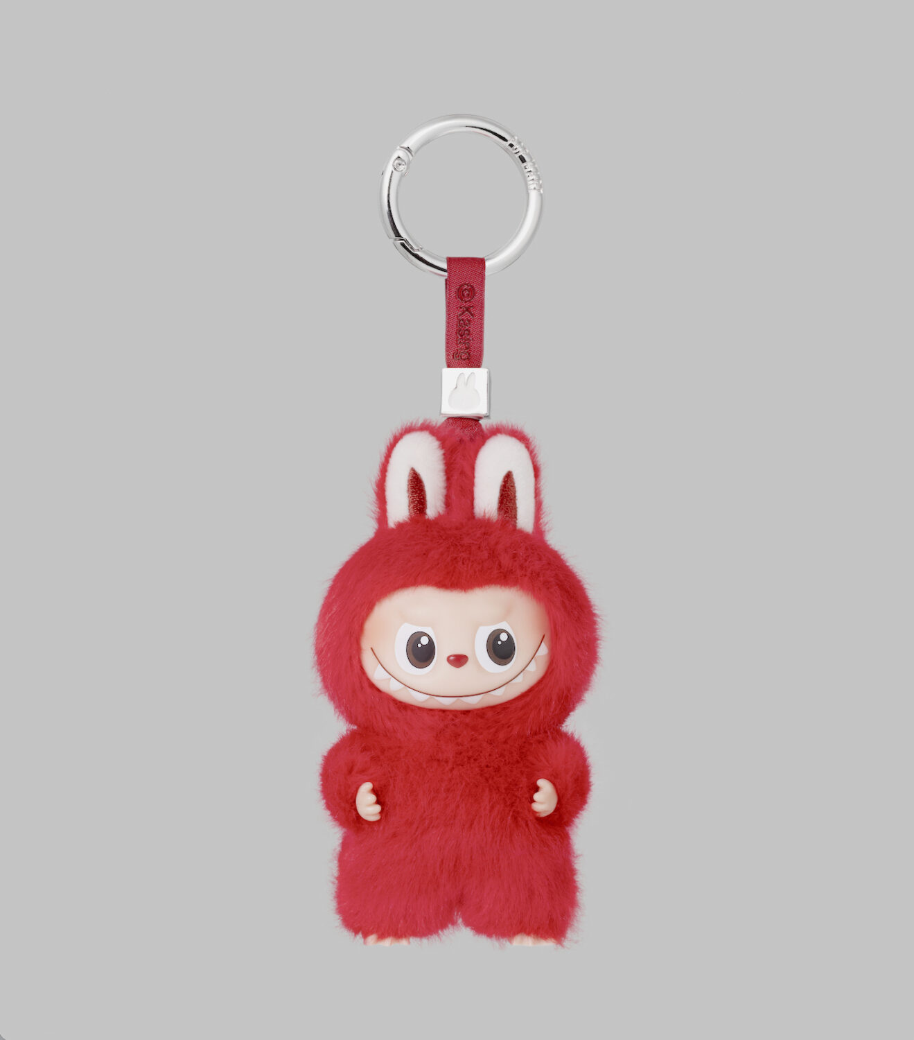 This image provided by Pop Mart shows Pop Mart's mini version of its popular Labubu plush toys. (Po...