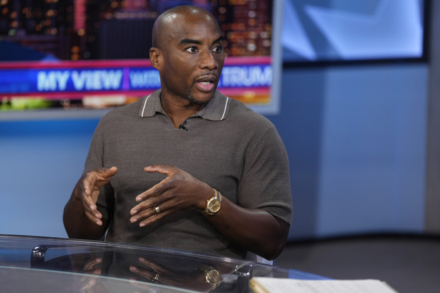 Charlamagne tha God appears on FOX News Channel's "My View with Lara Trump," on Thursday, July 31, ...