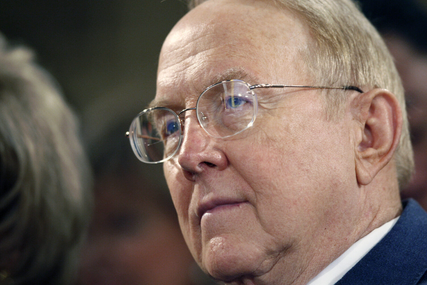 In a Tuesday, March 11, 2008 photo, Christian evangelical leader and founder of "Focus on the Famil...