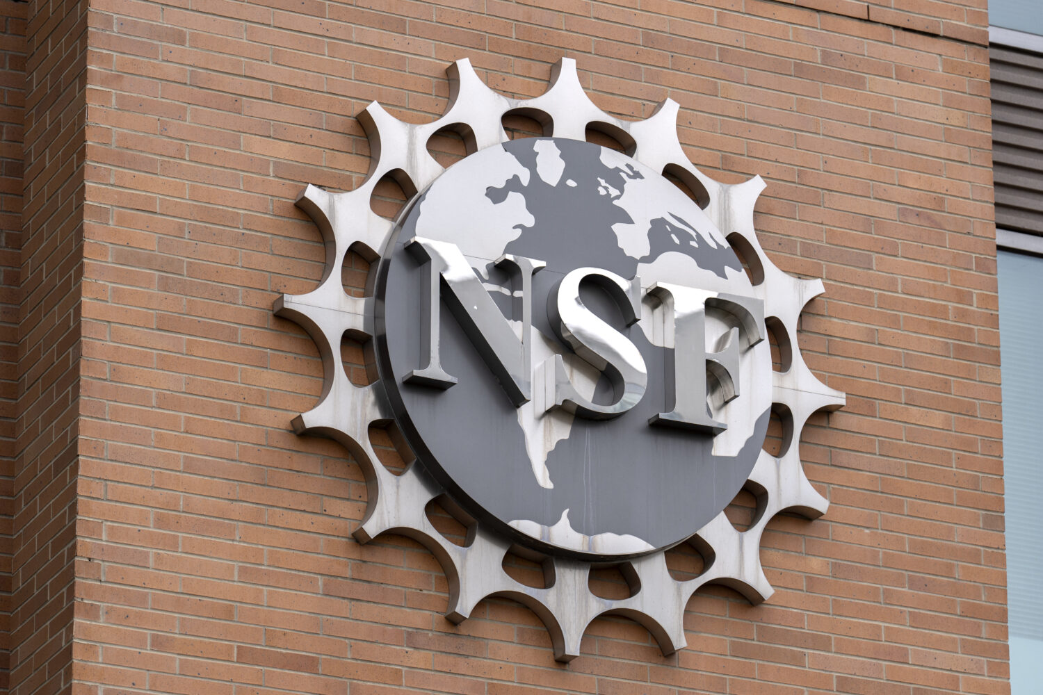 The headquarters of the National Science Foundation is photographed May 29, 2025, in Alexandria, Va...