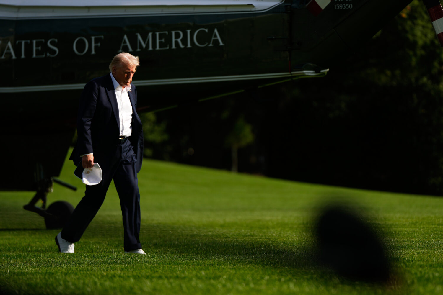 President Donald Trump arrives at the White House, Friday, Sept. 26, 2025, in Washington. (AP Photo...