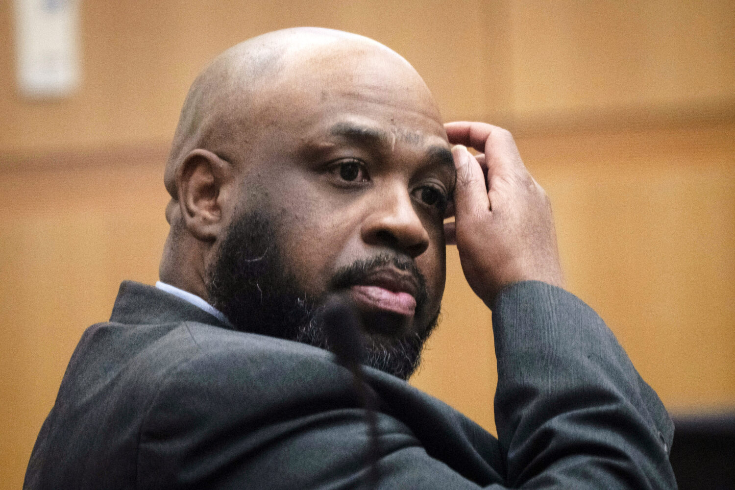 FILE - Cleophus Cooksey Jr., accused of killing eight people over a three-week span in late 2017, l...