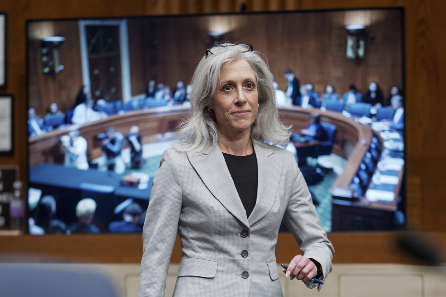 FILE - Susan Monarez, President Donald Trump's nominee to be director of the Centers for Disease Co...
