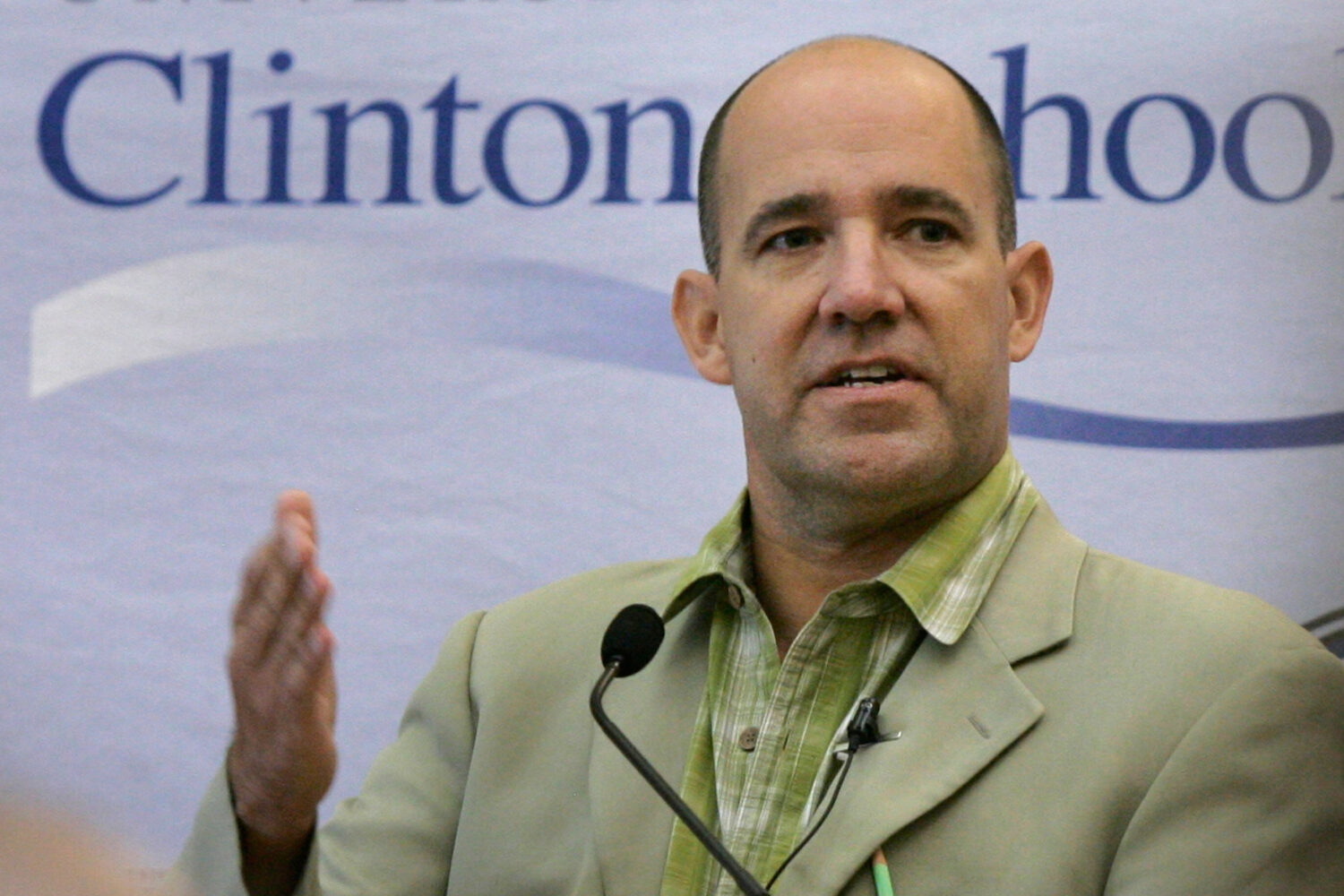 FILE - Matthew Dowd, chief campaign strategist for the Bush-Cheney 2004 presidential campaign, spea...