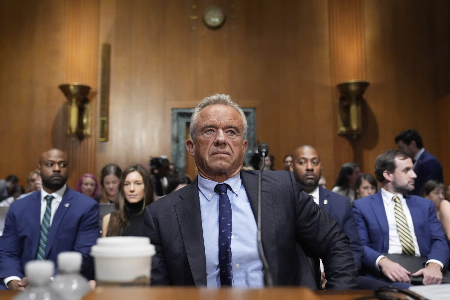 Secretary of Health and Human Services Robert F. Kennedy Jr., appears before the Senate Finance Com...